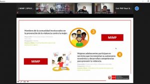 MIMP fortalece a través de la Comisión Multisectorial de Alto Nivel la atención y prevención de la violencia de género durante la pandemia del Covid-19