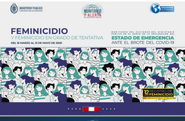 Estadística Feminicidio marzo-mayo 2020 monitoreo del accionar del Ministerio Público en el marco de la declaración del Estado de Emergencia ante el brote del COVID-19