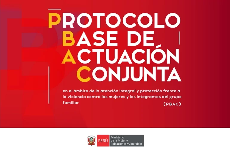 El Ministerio de la Mujer y Poblaciones Vulnerables capacitará a los Gobiernos Regionales para la implementación del Protocolo Base de Actuación Conjunta