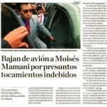 Mamani presuntos tocamientos indebidos 