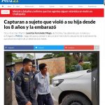 Sujeto violó y embarazo a hija