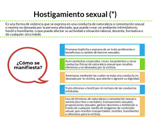 hostigamiento sexual