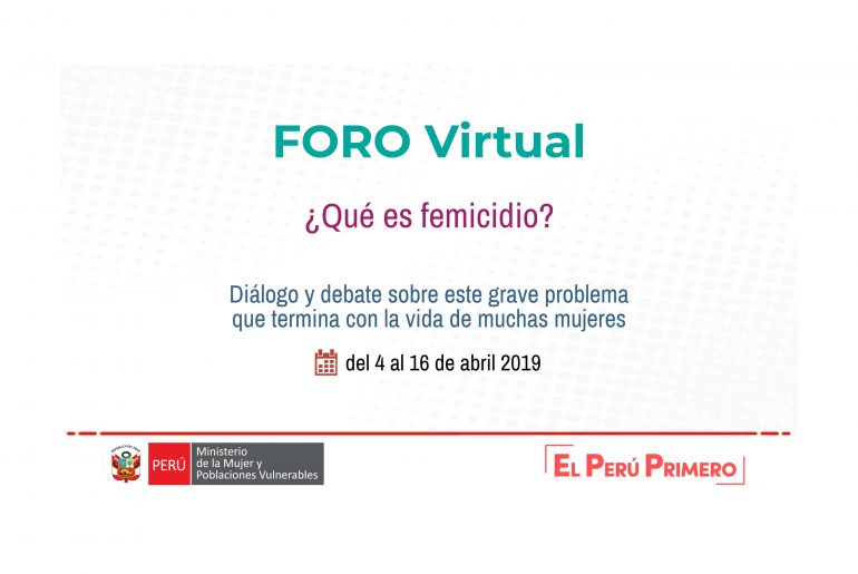 foro virtual feminicidio observatorio