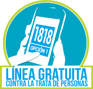 linea gratuita contra la trata de personas