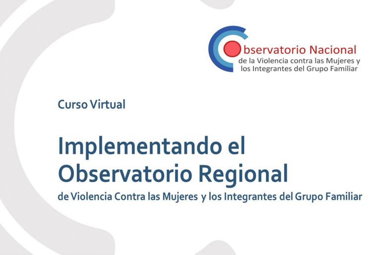 aula virtual implementado el observatorio del gobierno regional