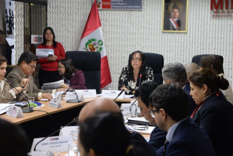 Comisión Multisectorial de Alto Nivel evalúa cumplimiento de metas 2019