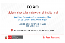 Violencia hacia las mujeres en el ámbito rural