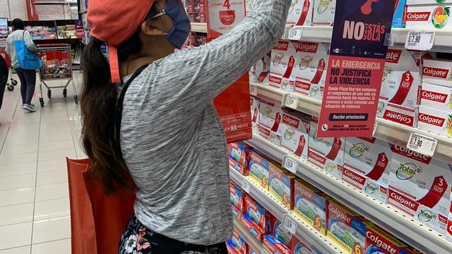 MIMP Campaña supermercados - No estás sola una iniciativa público privada para prevenir la violencia en la Emergencia Sanitaria