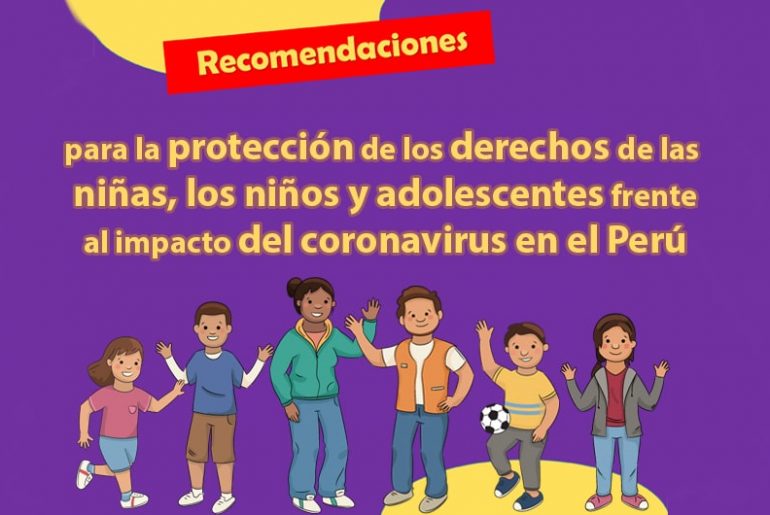 Medidas para proteger a la niñez y adolescencia en la pandemia COVID-19