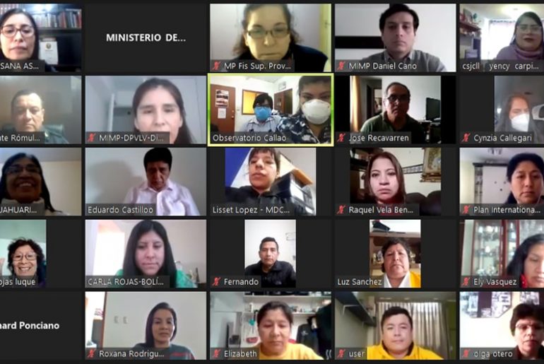 Región Callao fortalece articulación interinstitucional para la atención oportuna de los casos de violencia de género