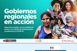 Gobiernos regionales en acción - Maternidad saludable, acceso a planificación familiar y una vida libre de violencia durante la pandemia por el COVID-19