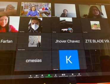 Reunión Virtual de Validación Bilateral entre el equipo técnico SNEJ y Ministerio del Interior_PNP