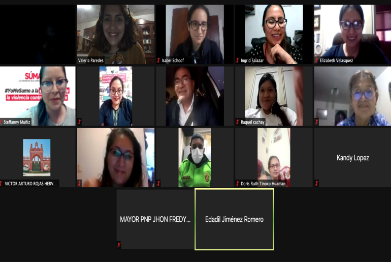 Proyecto piloto de prevención de la violencia contra las mujeres en los espacios públicos del Rímac