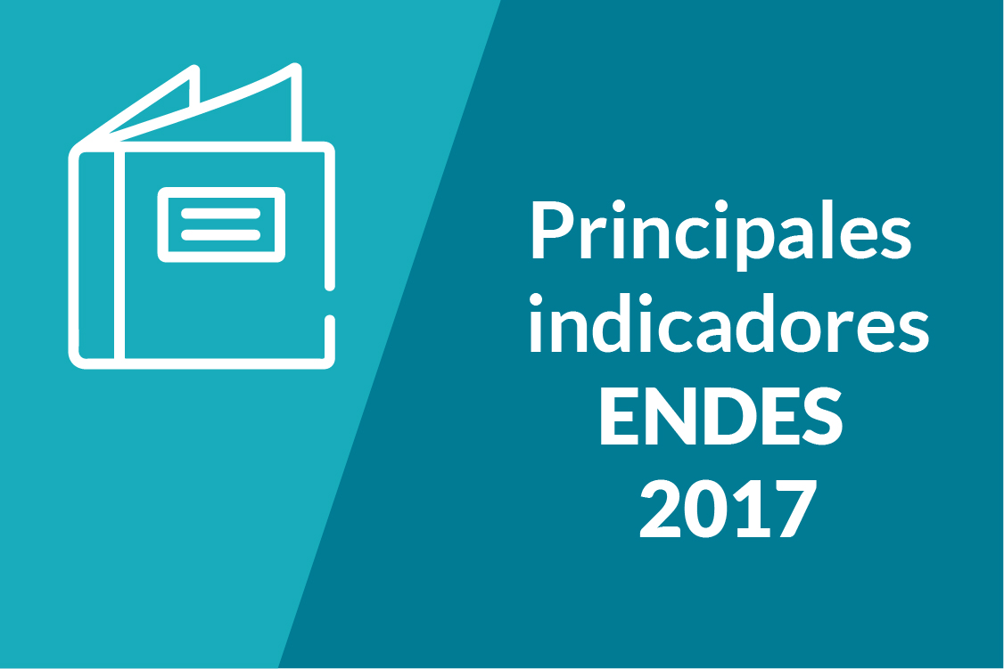 2017 Principales indicadores ENDES