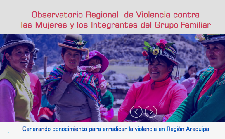 Arequipa - presentan la plataforma web del Observatorio Regional de la Violencia contra las Mujeres y los Integrantes del Grupo Familiar_v2
