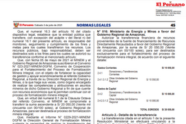 Decreto Supremo N° 010-2021-MIMP