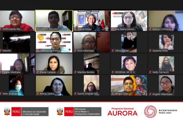 MIDIS y MIMP articulan acciones para capacitar a usuarias y usuarios de Ollas Comunes