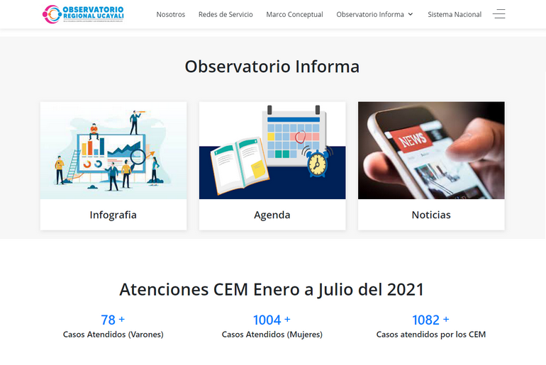 Ucayali implementa observatorio regional de la violencia contra las mujeres e integrantes del grupo familiar