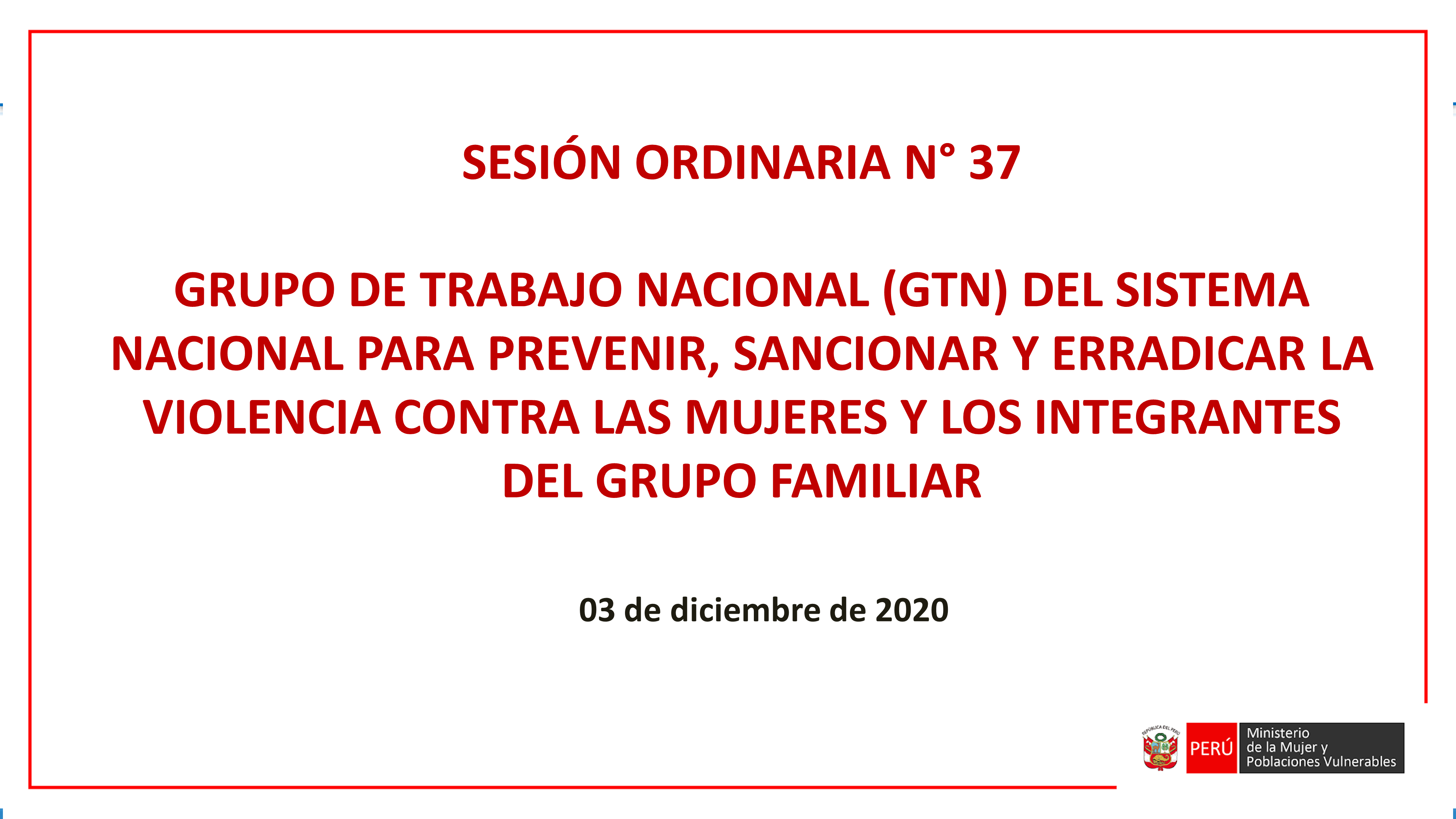 37 Sesion GTN