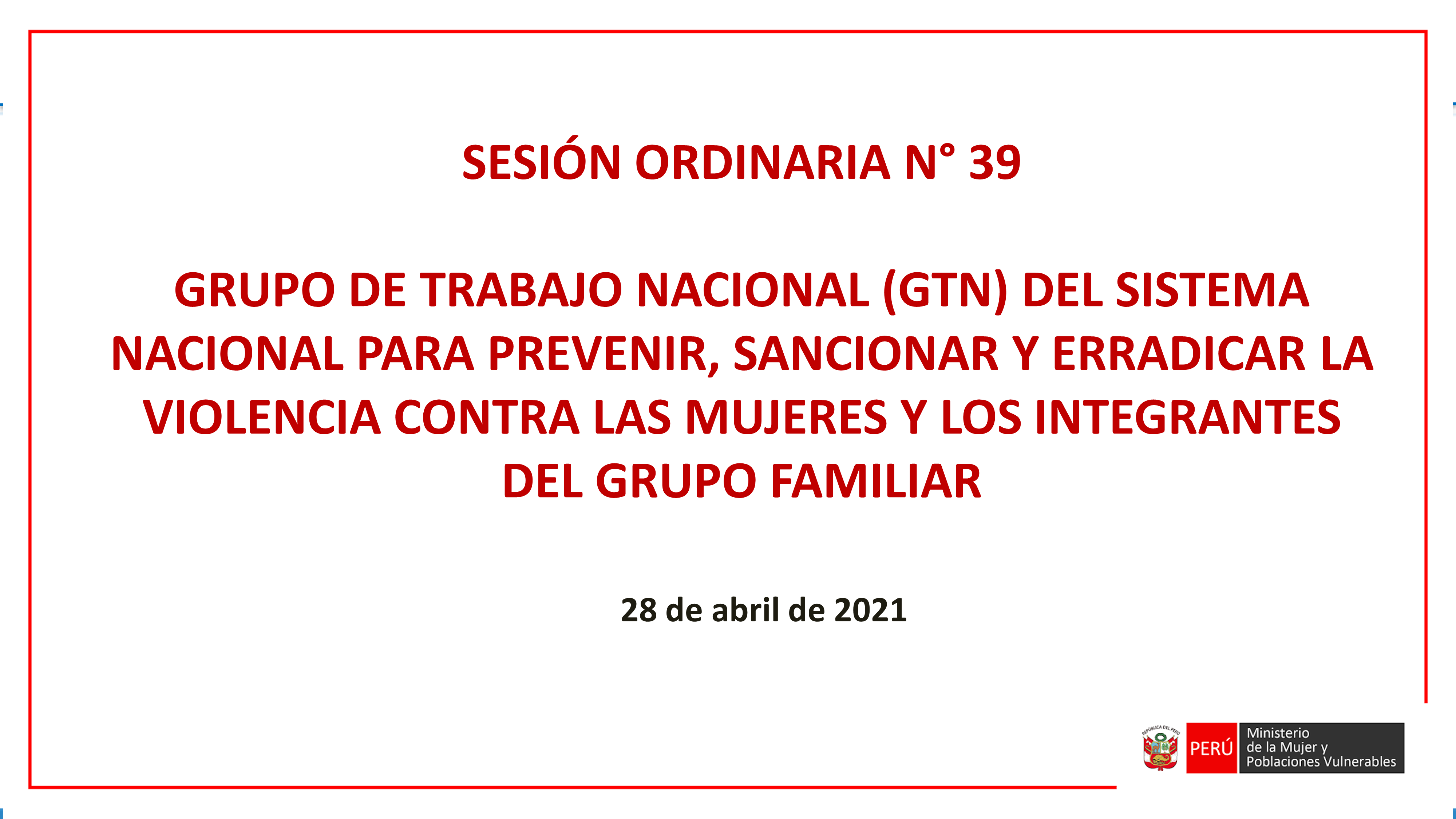 39 Sesion GTN