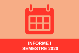 INFORME I SEMESTRE 2020