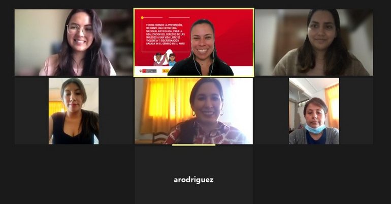 San Martín Gobierno Regional inicia piloto de Estrategia Nacional de Prevención de la Violencia contra las Mujeres “Mujeres libres de violencia”