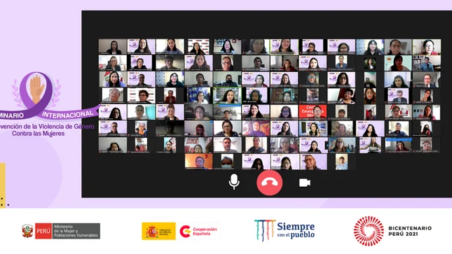 Culminó con éxito el seminario internacional de prevención de la violencia de género contra las mujeres