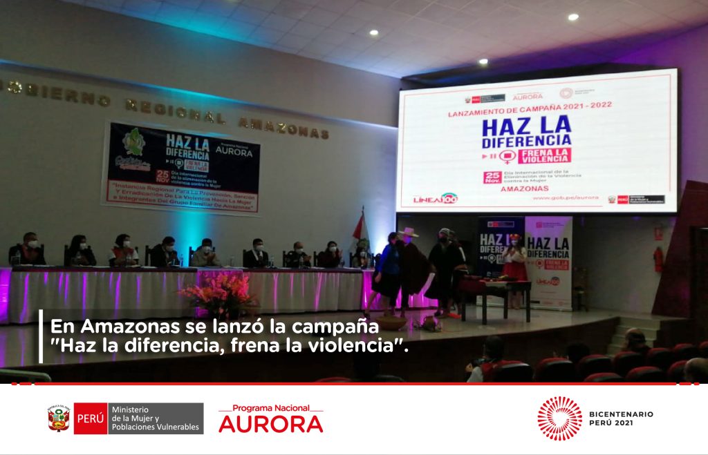 Haz la diferencia frente a la violencia