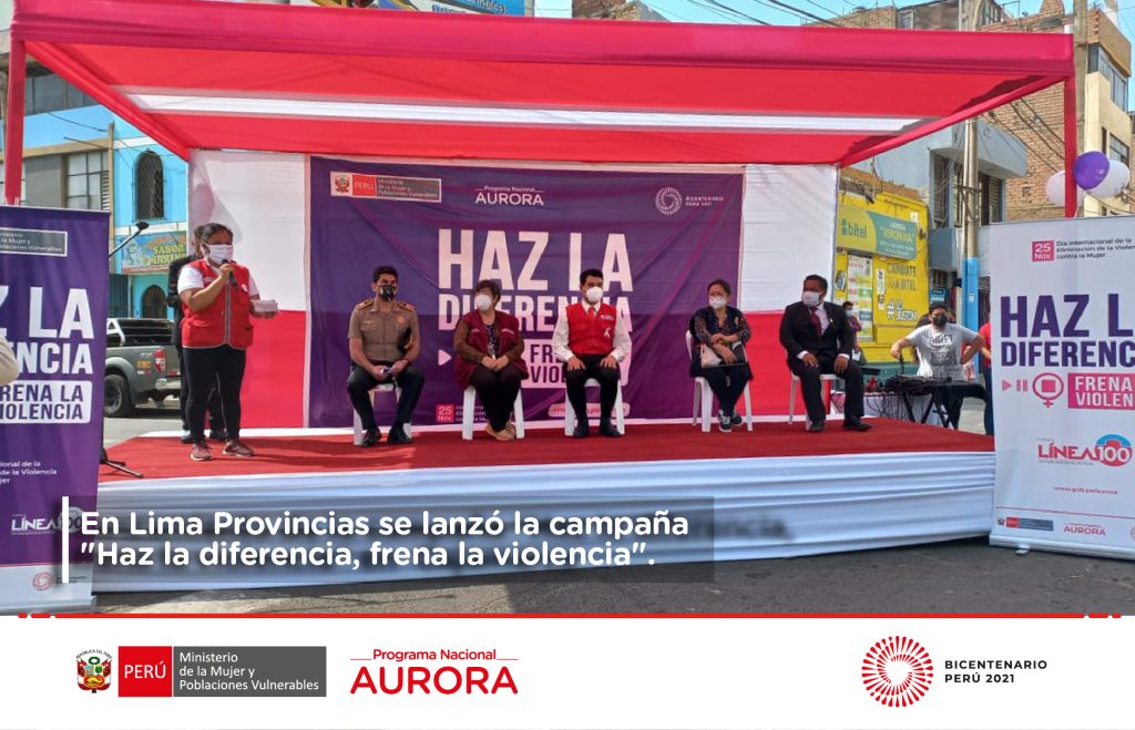Haz la diferencia frente a la violencia