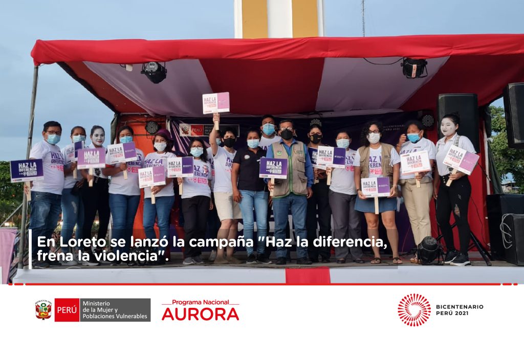 Haz la diferencia frente a la violencia