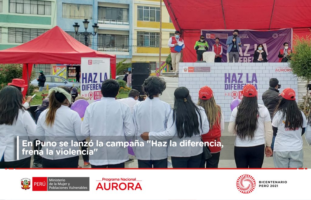 Haz la diferencia frente a la violencia