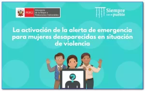 La activación de la alerta de emergencia para mujeres desaparecidas en situación de violencia