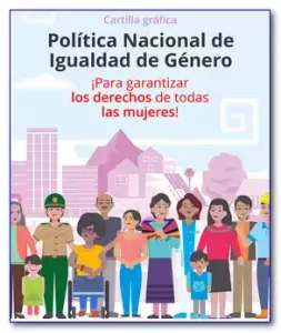 Cartilla gráfica de Política Nacional de Igualdad de Género