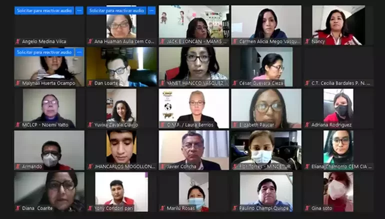 MIMP inicia programa de capacitaciones en trata de personas con enfoque de género para mejorar la atención a víctimas 2022