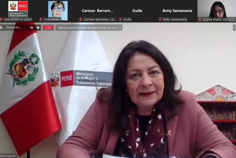 MIMP realiza seminario internacional sobre trata de personas con fines de explotación sexual