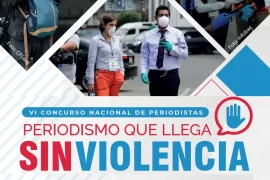 Lanzan concurso “Periodismo que llega sin violencia”
