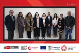 Cooperación Española - AECID visitó la sede central del MIMP