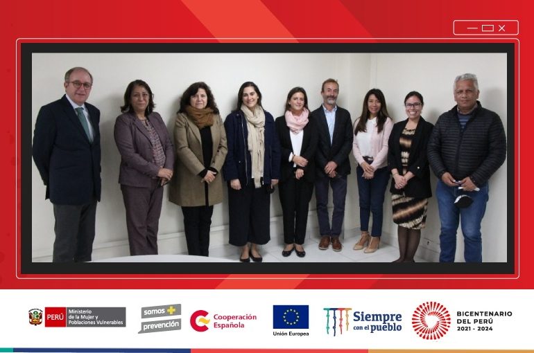 Cooperación Española - AECID visitó la sede central del MIMP